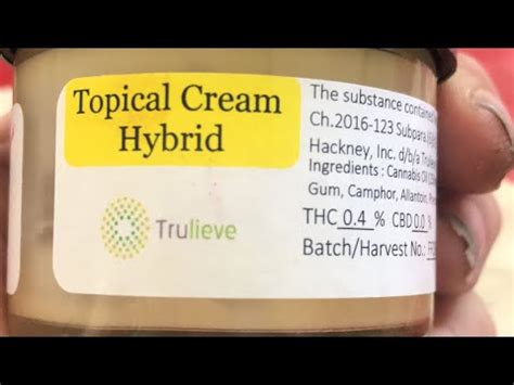 It guides usfrom our cultivation centers to our retail spacesand. . Trulieve topical gel hybrid review